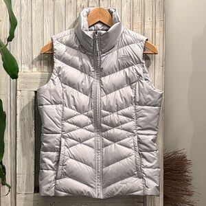 The North Face Women's Puffer Goose Down Vest Silver Size S